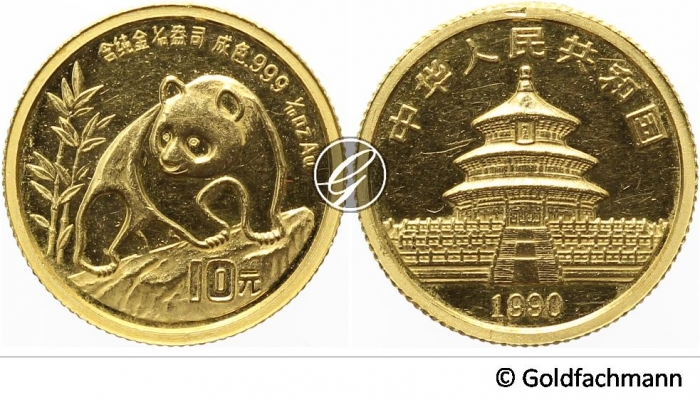 1/10 Oz China Panda div.