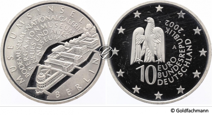 10 € 2002 -  Museumsinsel Berlin