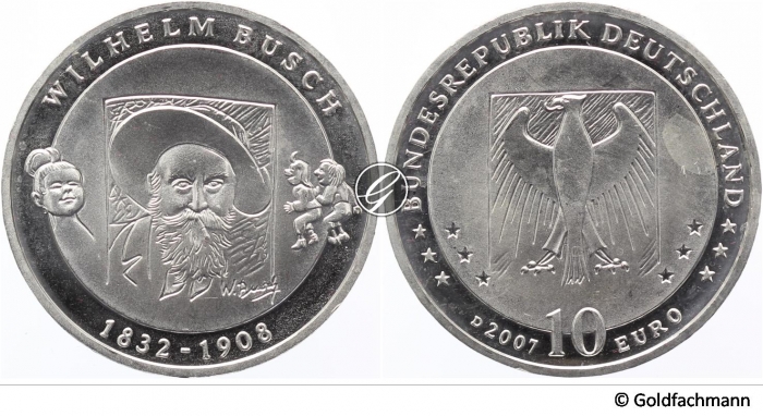 10 € 2007 - Wilhelm Busch