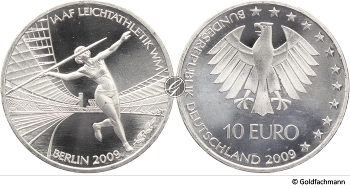 10 € 2009 - AAF Leichtathletik WM Berlin