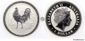 1 Oz Austr. Lunar I. 2005 Hahn 1 Oz Austr. Lunar I. 2005 Hahn