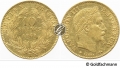 10 Francs 1868 Napoleon III. / ss-vz 10 Francs 1868 Napoleon III. / ss-vz