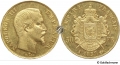50 Francs 1857 (A) - Napoleon III. / ss+ 50 Francs 1857 (A) - Napoleon III. / ss+