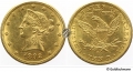 10 $ 1892-O Liberty Frauenkopf 10 $ 1892-O Liberty Frauenkopf
