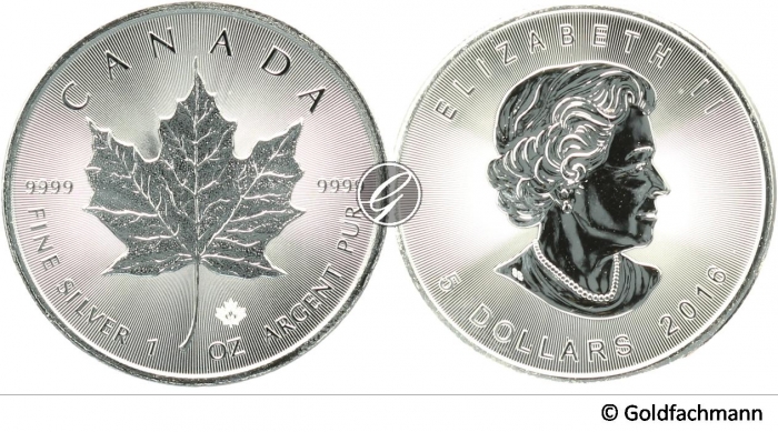 1 Oz Maple Leaf (Silber)