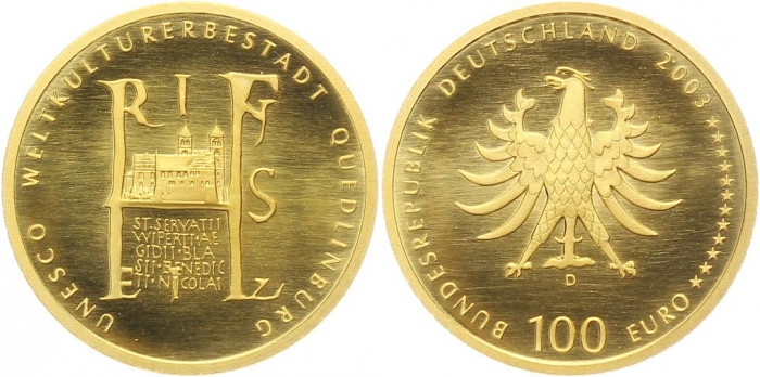 100 € 2003 Quedlinburg