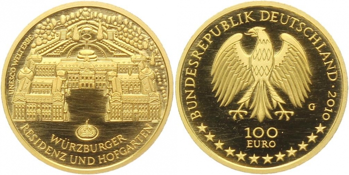 100 € 2010 Würzburg