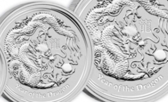 20x 1/2 Oz Austr. Lunar 2012 Drache - AKTION