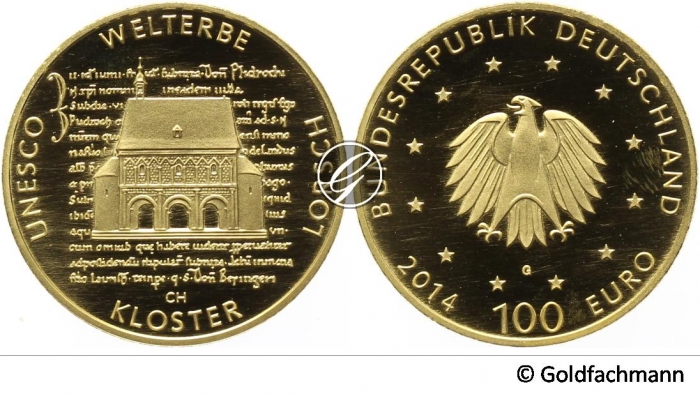 100 € 2014 Kloster Lorsch