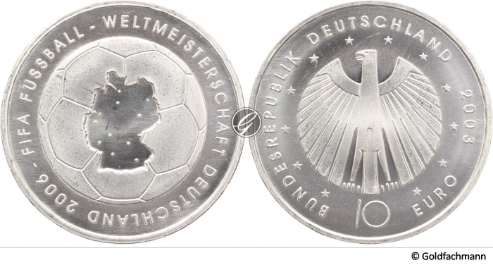 10 € 2003 - Fifa Fußball WM 2006