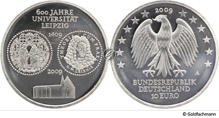 10 € 2009 - 600 Jahre Uni Leipzig