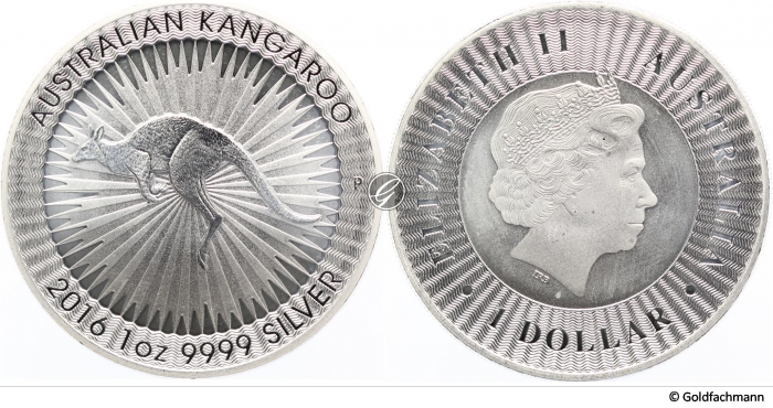 1 Oz Australian Kangaroo (Silber)