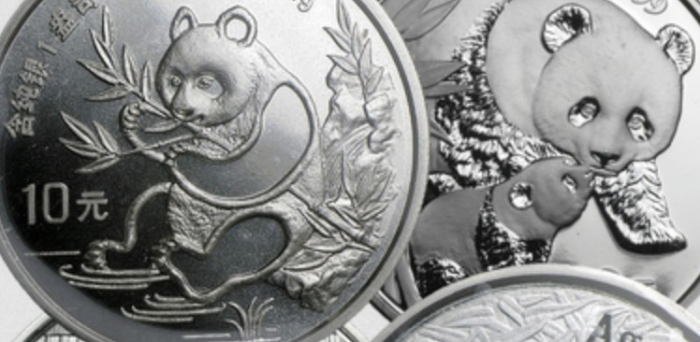 5x 1 Oz China Panda div. - AKTION